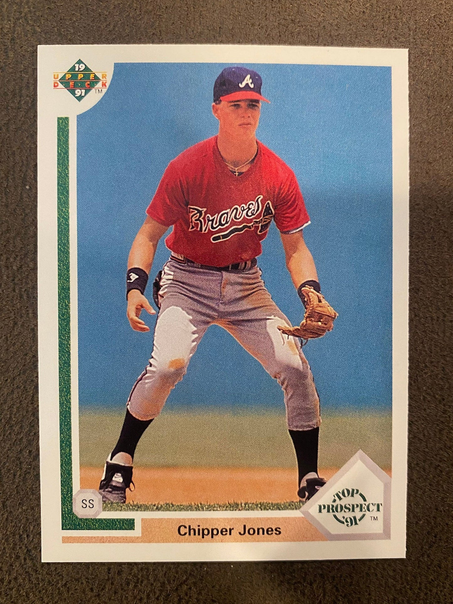 Chipper Jones - 1991 Upper Deck - Rookie Card  - Braves