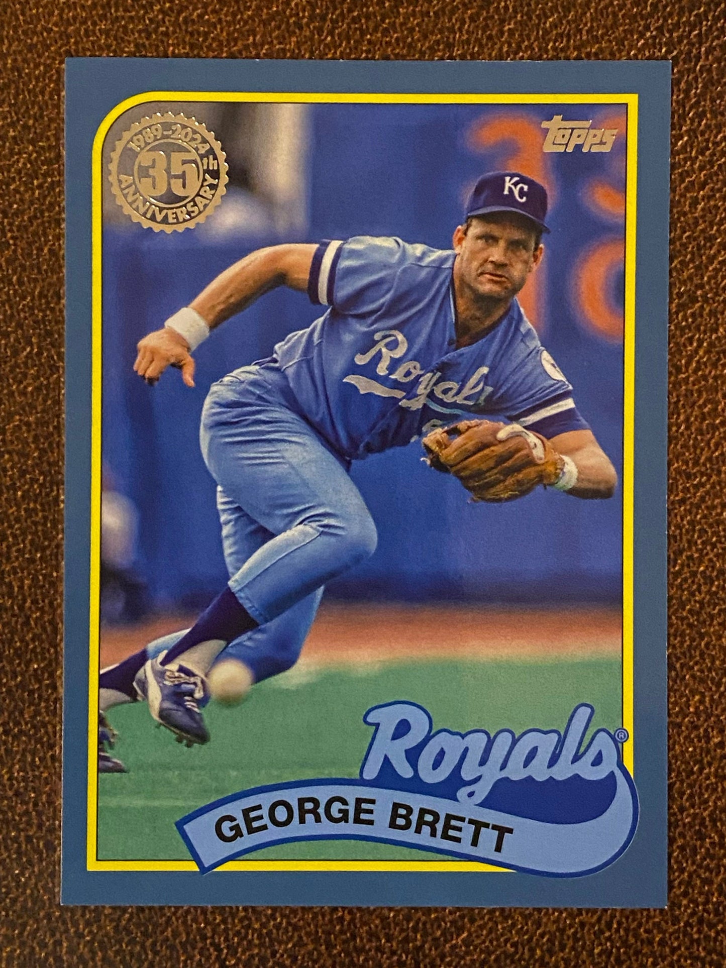 George Brett - 2024 Topps Series 1 - 1989 BLUE - Royals