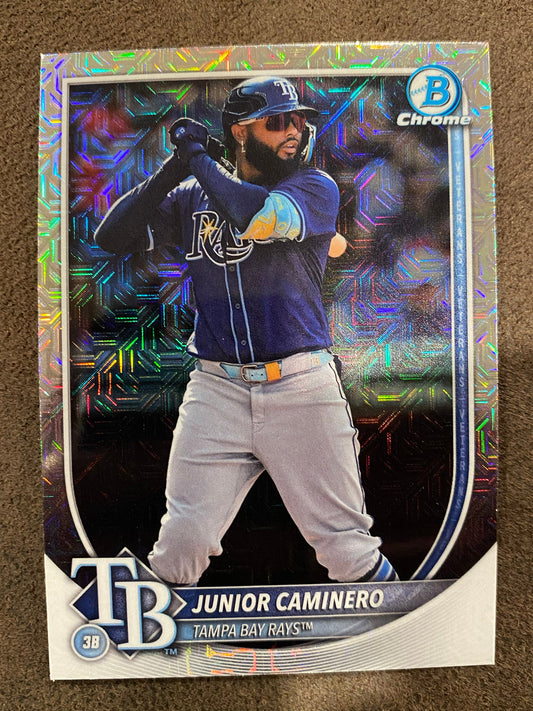 Junior Caminero - 2025 Bowman - Mojo - Rays