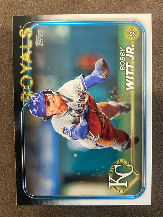 Bobby Witt Jr. - 2024 Topps Series 1 - Base card - Royals