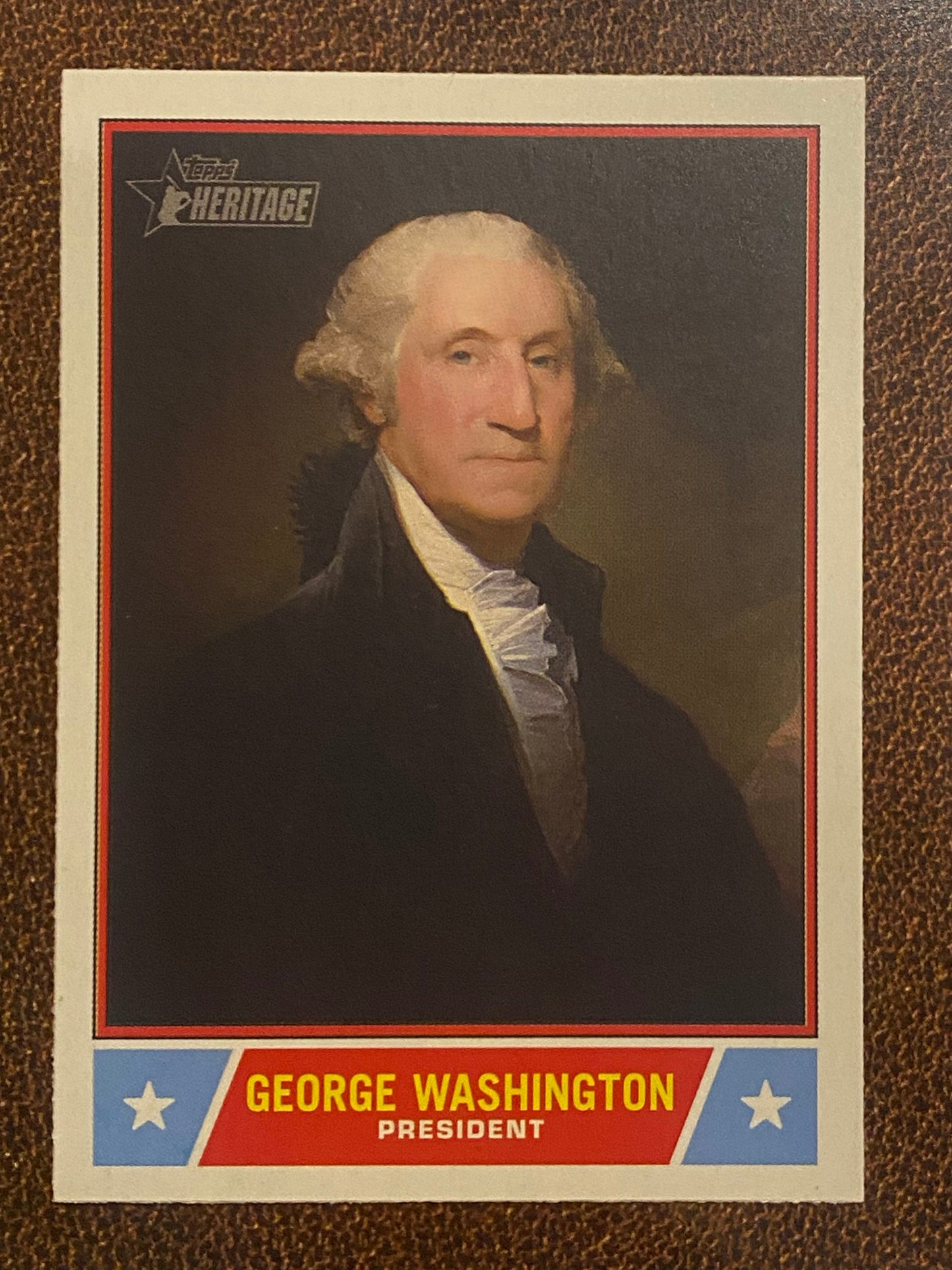 George Washington - 2025 Topps Heritage - Notable Americans (NS-1) -