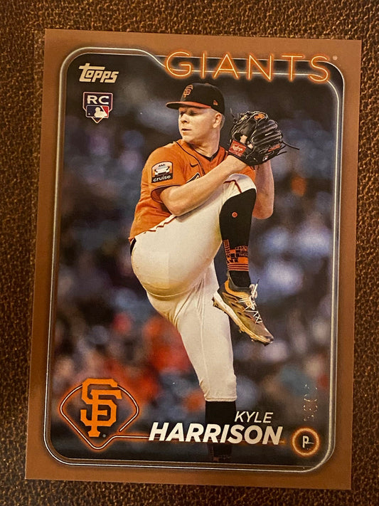 Kyle Harrison - 2024 Topps Series 2 - Gold /2024 - Giants