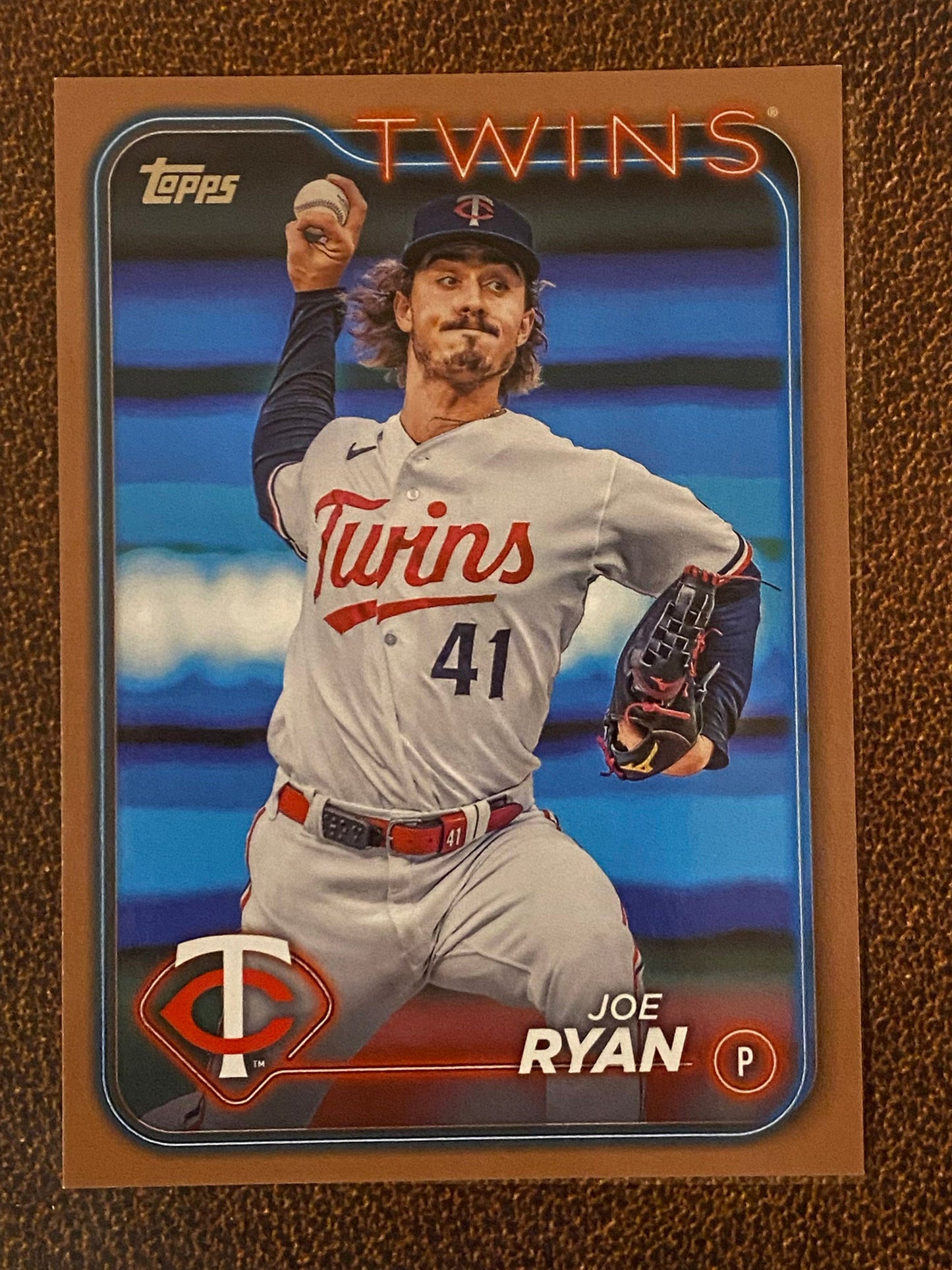 Joe Ryan - 2024 Topps Series 1 - Gold /2024 - Twins