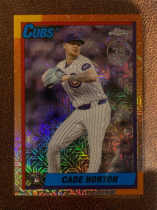 Cade Horton - 2025 Topps Update - 1990 Mojo Refractor - Cubs