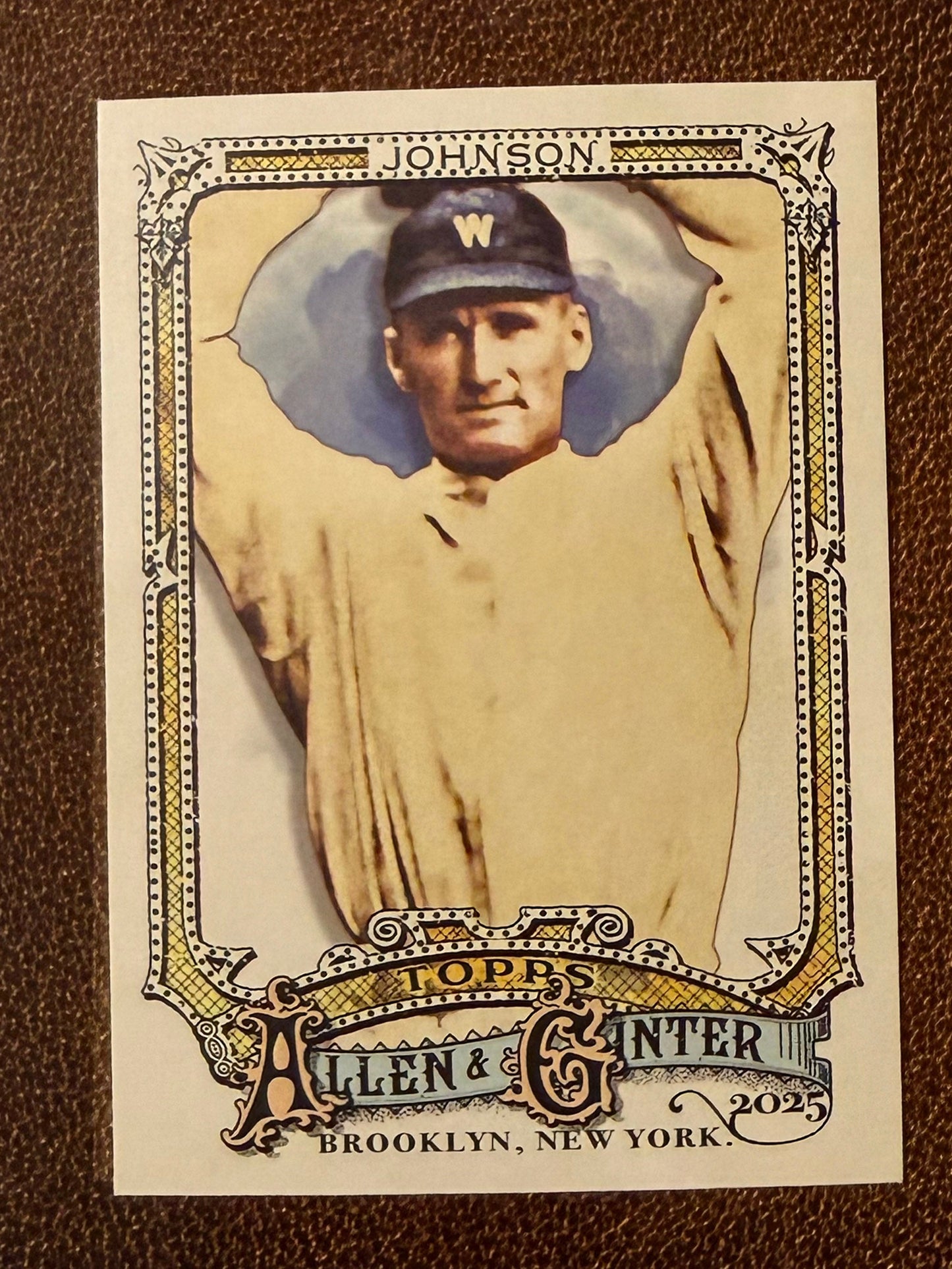Walter Johnson - 2025 Allen & Ginter - SPs - Nationals