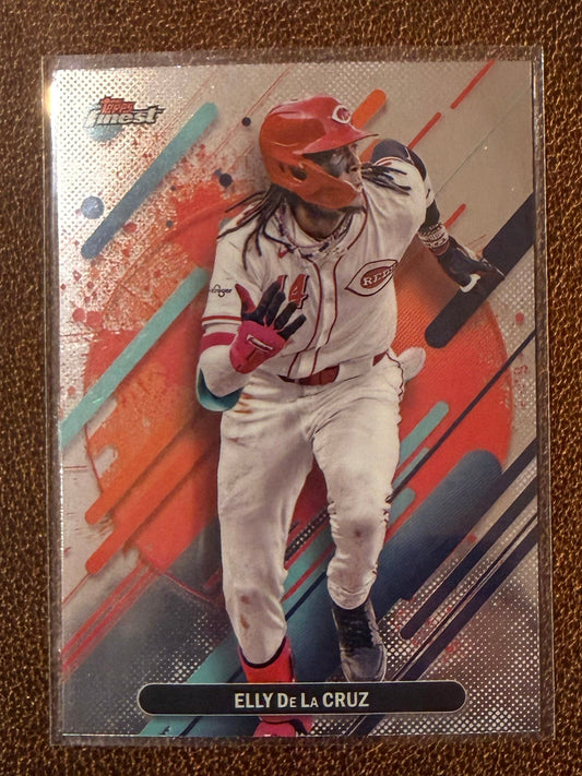 Elly De La Cruz - 2025 Topps Finest - Rare Base - Reds
