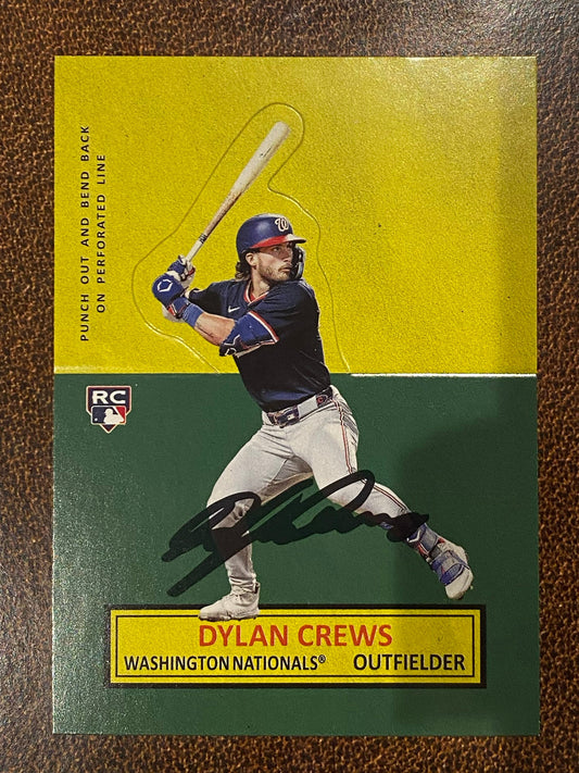 Dylan Crews - 2025 Topps Archives - Stand Ups Insert - Nationals