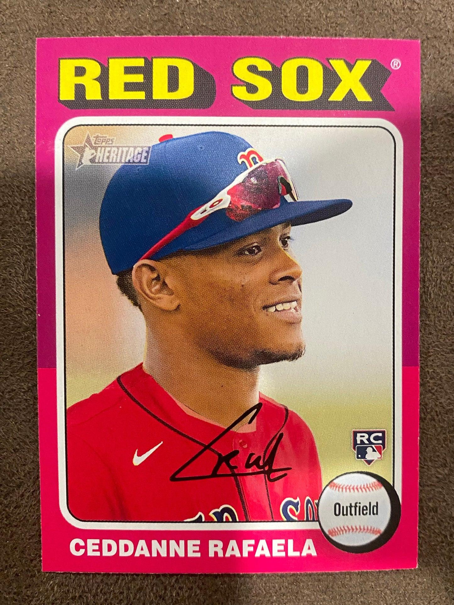 Ceddanne Rafaela - 2024 Topps Heritage - Base - Red Sox