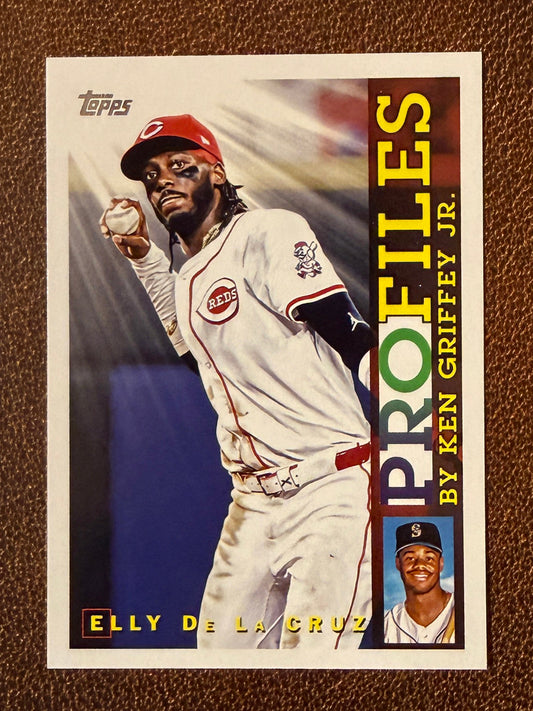 Elly De La Cruz - 2026 Topps Series 1 - Profiles Insert - Reds