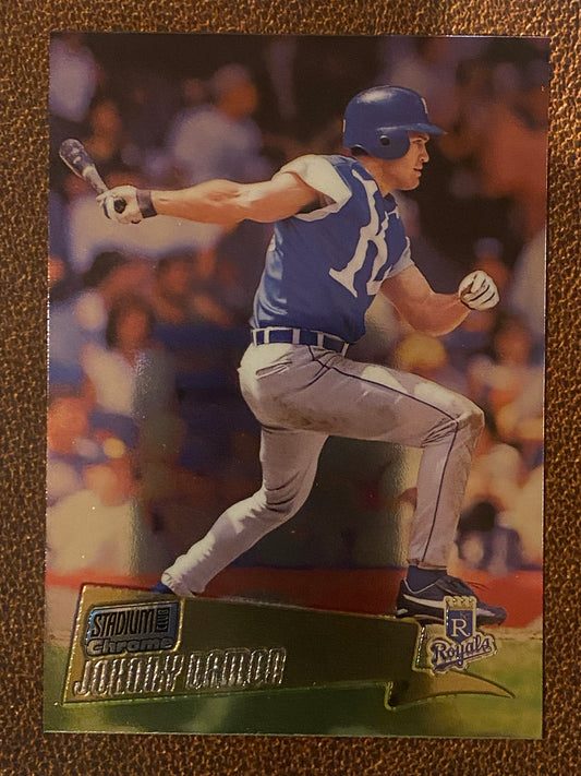 Johnny Damon - 2000 Stadium Club Chrome - Base - Royals