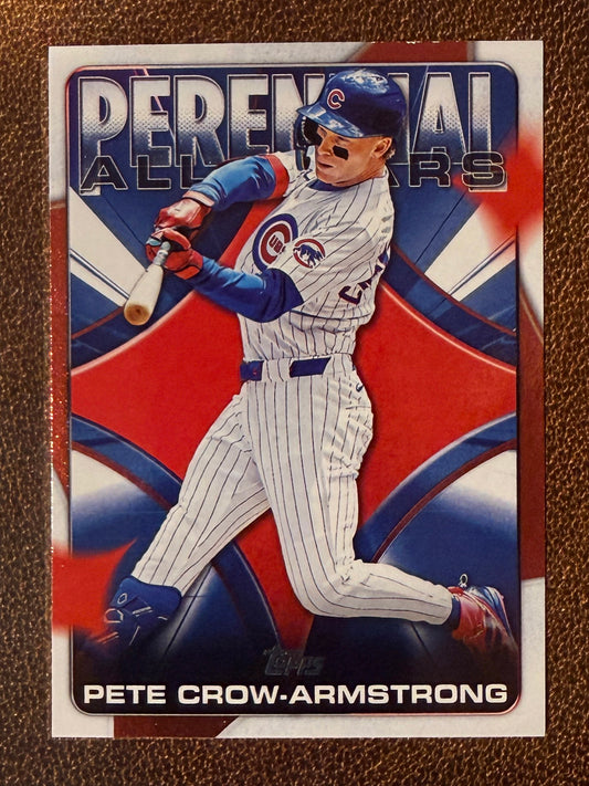 Pete Crow Armstrong - 2026 Topps Series 1 - Perennial All Stars Insert - Cubs