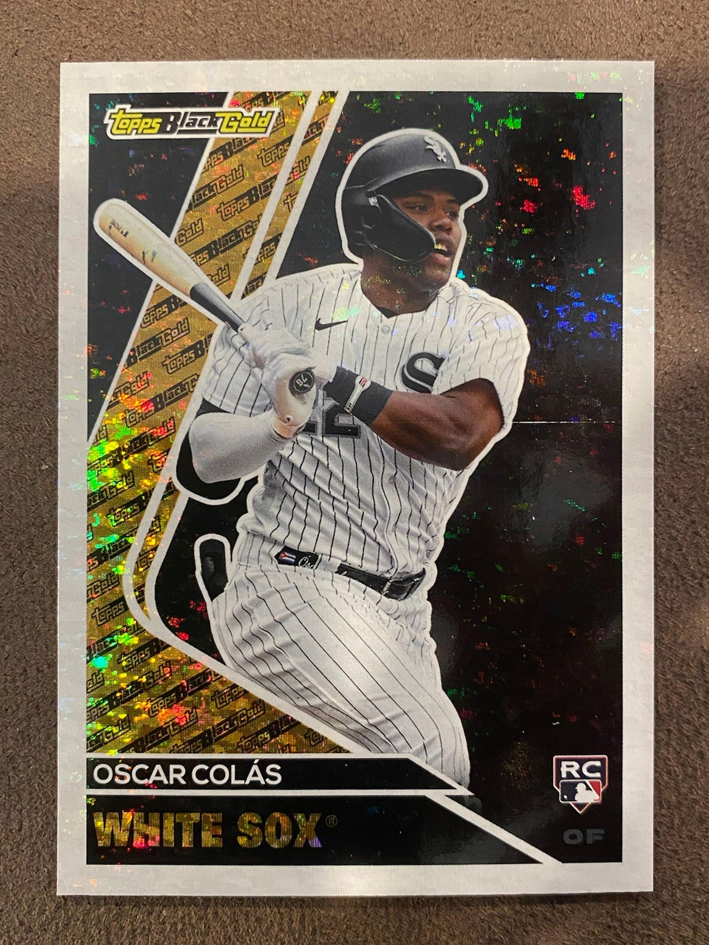 Oscar Colas - 2023 Topps Update - Black Gold - White Sox