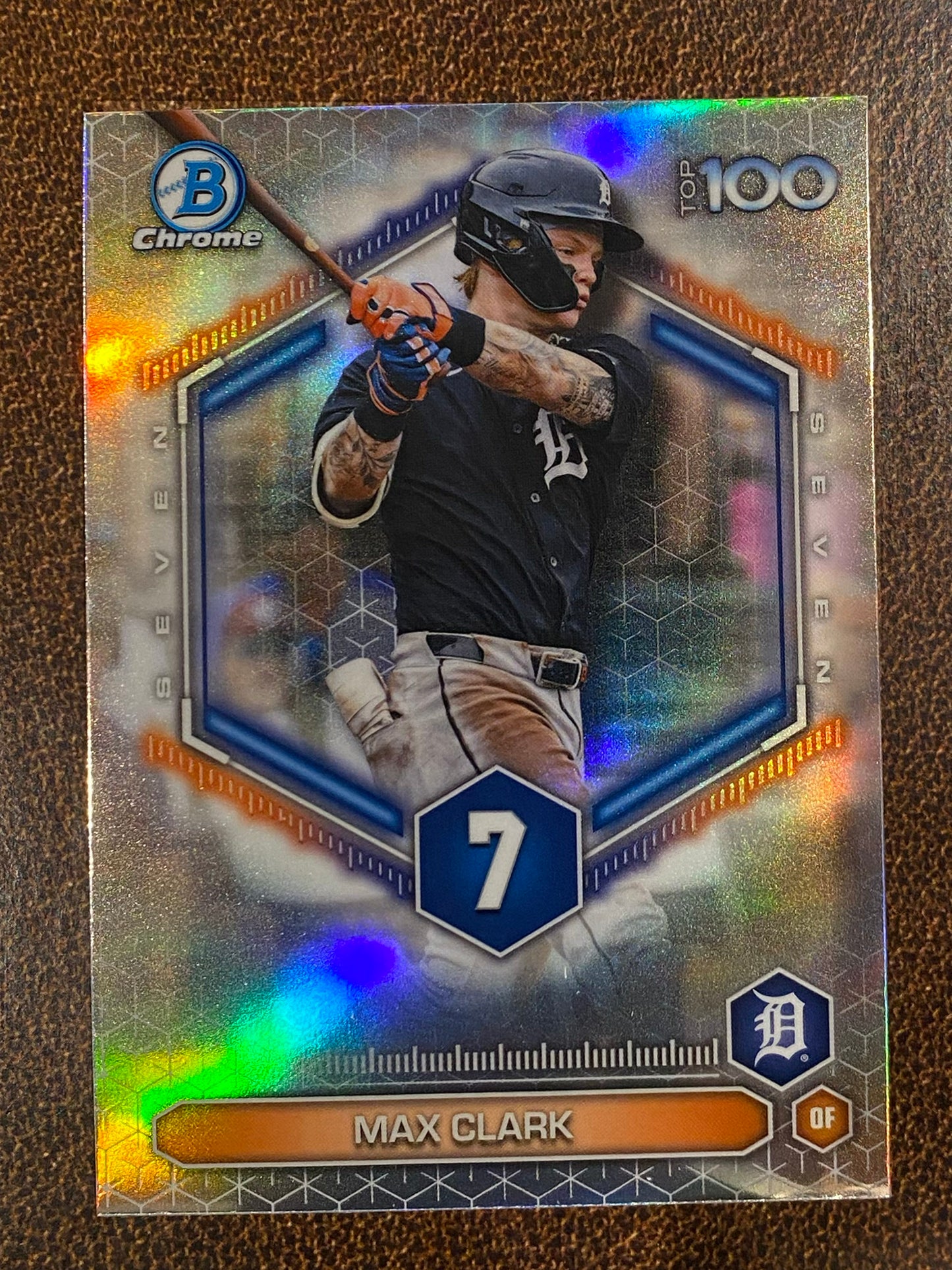 Max Clark - 2026 Bowman - Scouts Top 100 Insert - Tigers