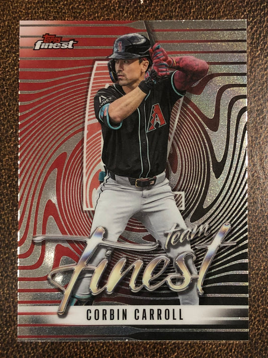 Corbin Carroll - 2026 Topps Finest - Team Finest - Diamondbacks