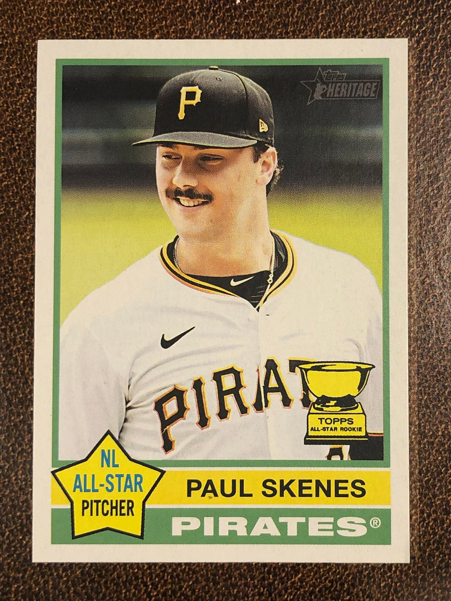 Paul Skenes - 2025 Topps Heritage - Base - Pirates