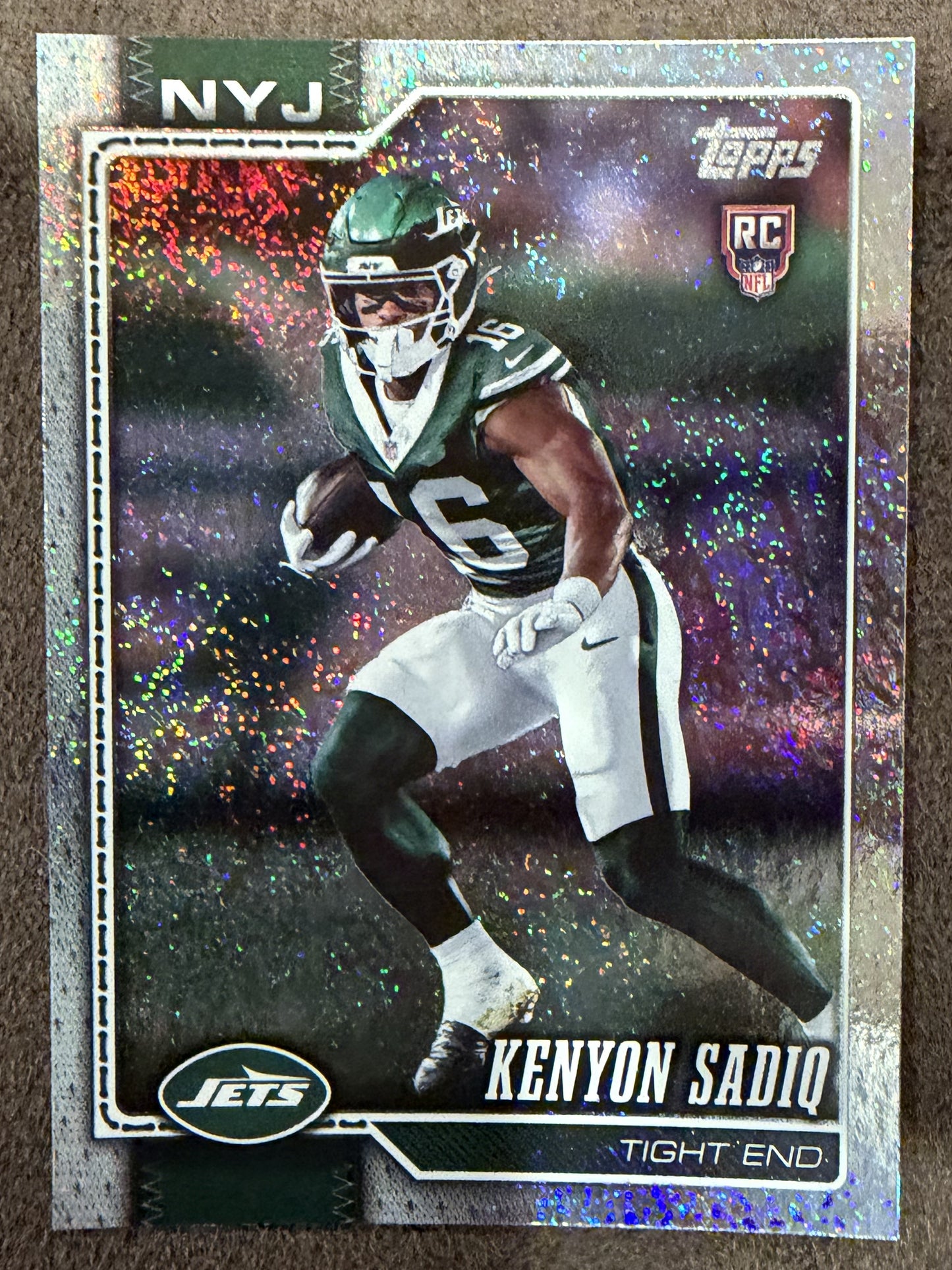 Keyon Sadiq - 2026 Topps Flagship - Rookie Holo Foil - Jets