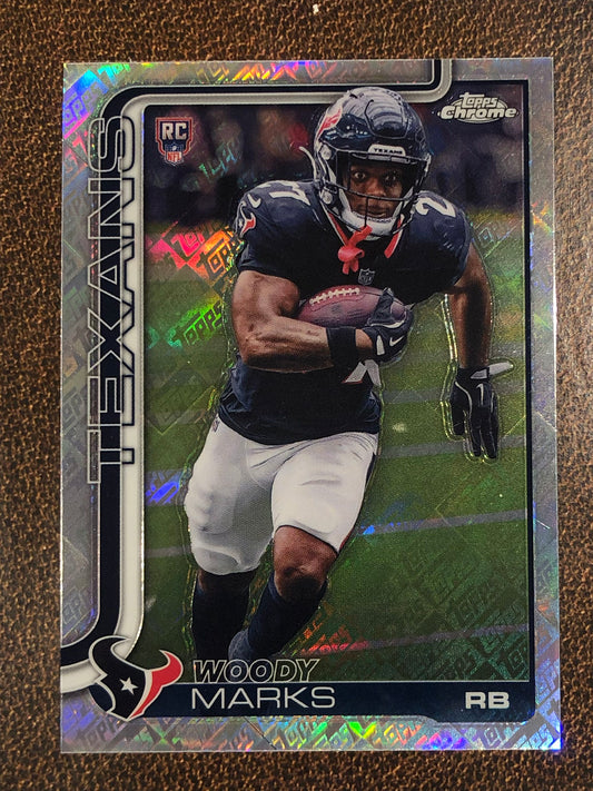Woody Marks - 2025 Topps Chrome - Topps Foil - Texans