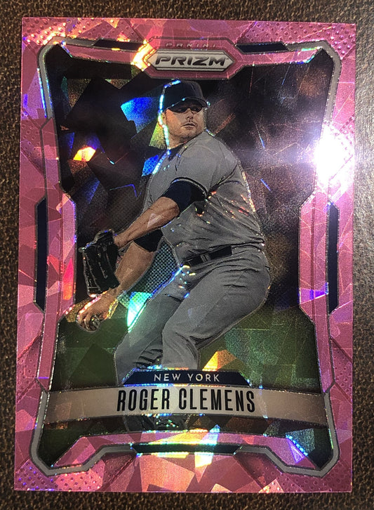 Roger Clemens - 2026 Panini Prizm - Pink Ice - Yankees
