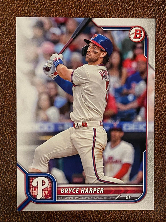 Bryce Harper - 2022 Bowman - Base Paper - Phillies