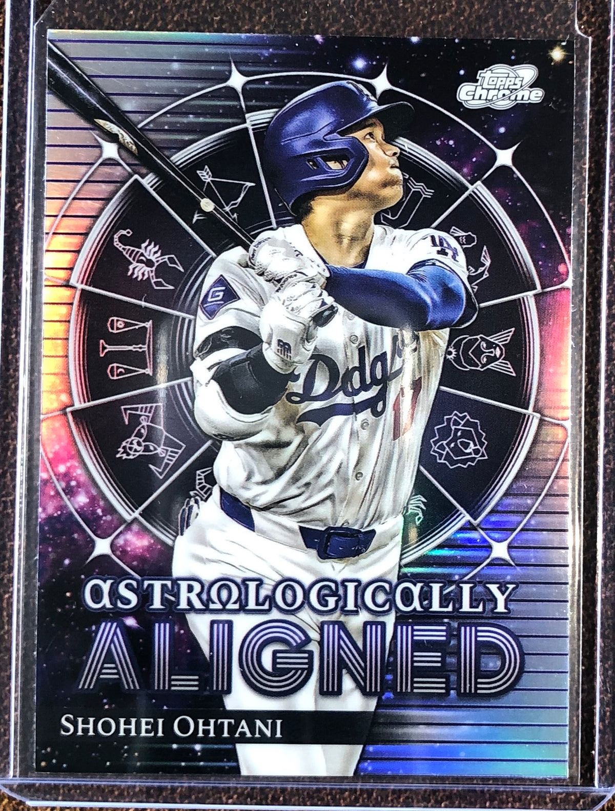 Shohei Ohtani - 2024 Topps Chrome Cosmic - Astrologically Aligned Refractor - Dodgers