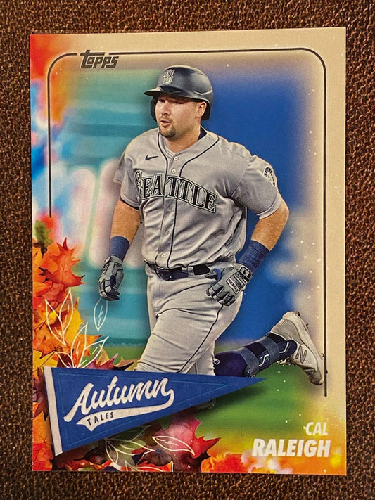 Cal Raleigh - 2024 Topps Update - Autumn Tales (AT-4) - Mariners