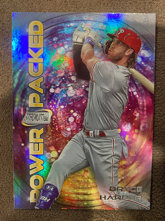Bryce Harper - 2024 Topps Stadium Club - Power Packed - Phillies