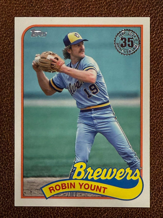 Robin Yount - 2024 Topps Series 1 - 1989 Insert - Brewers