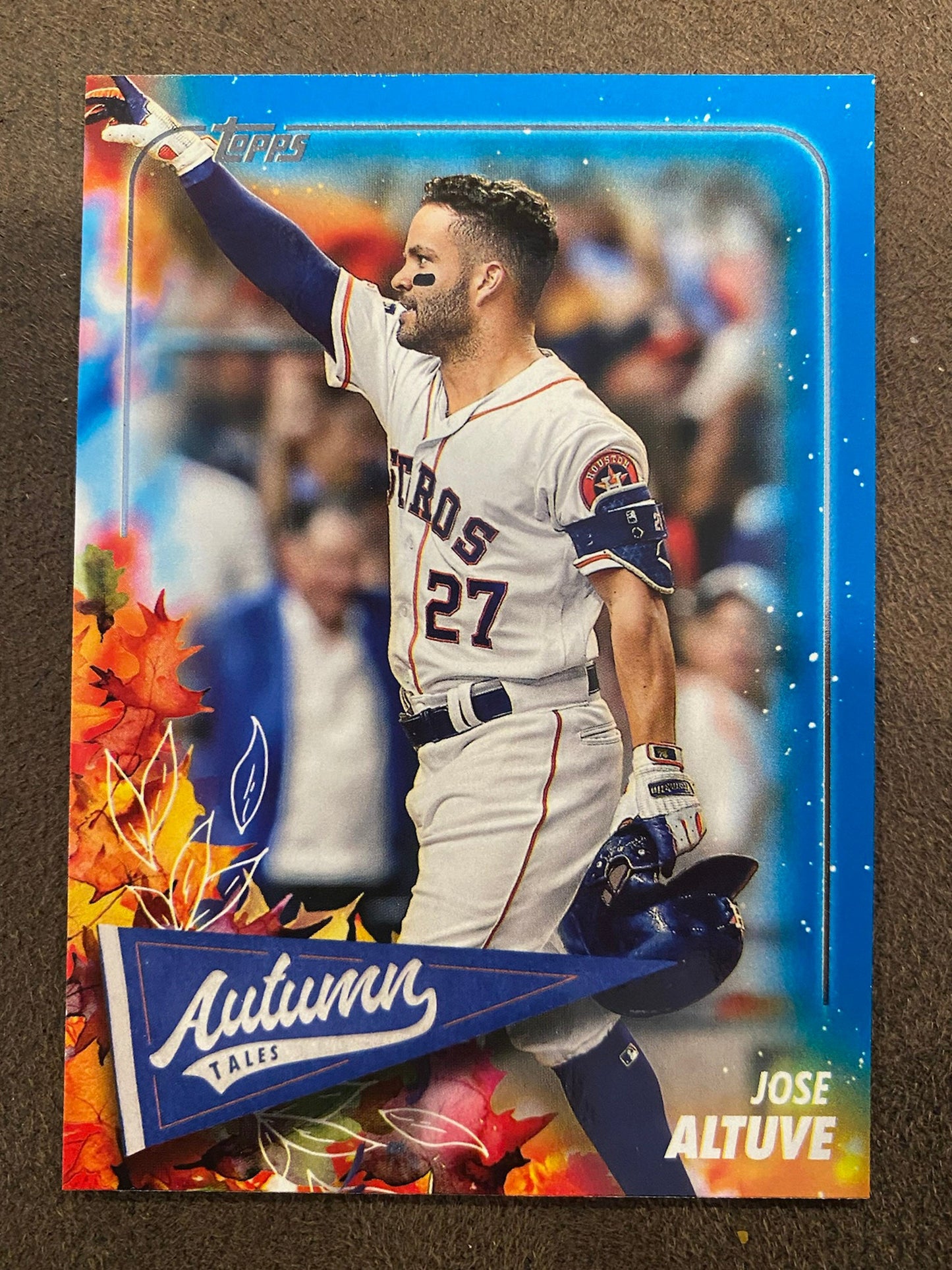 Jose Altuve - 2024 Topps Update - Autumn Tales BLUE - Astros