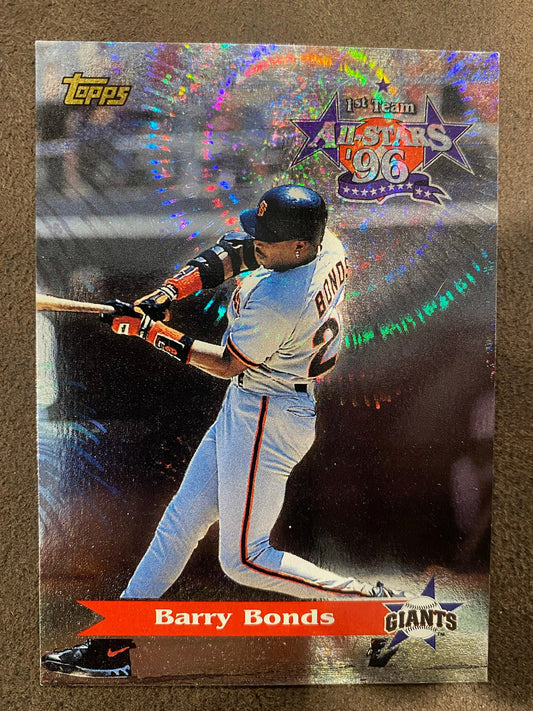 Barry Bonds - 1997 Topps - All Star Foil - Giants