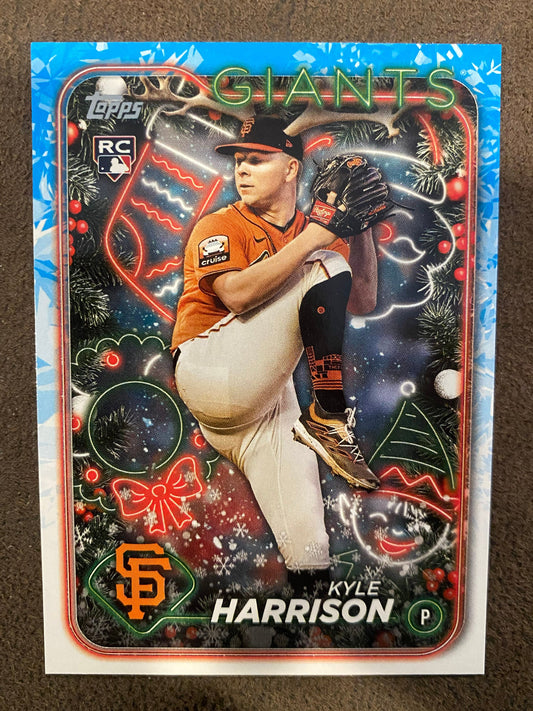 Kyle Harrison - 2024 Topps Holiday - SP - Giants