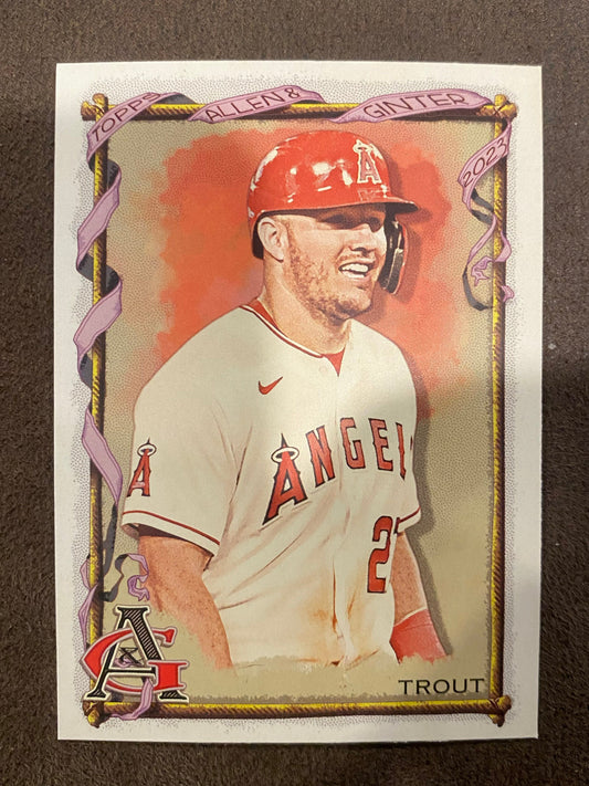 Mike Trout - 2023 Allen and Ginter - SP - Angels