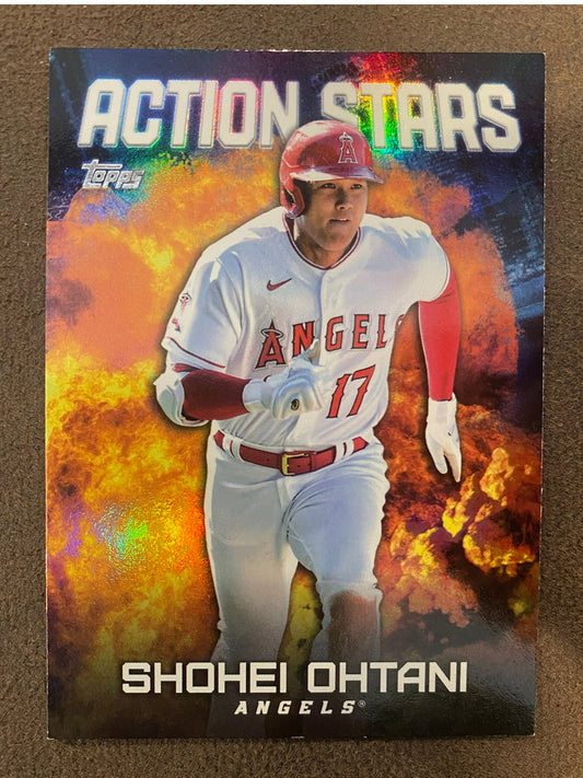 Shohei Ohtani - 2023 Topps Update - Action Stars - Angels