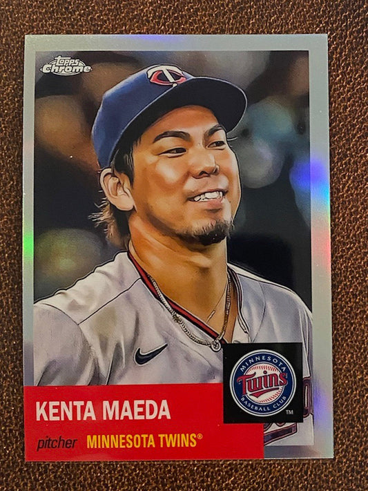 Kenta Maeda - 2022 Topps Chrome Platinum Anniversary - Refractor - Twins