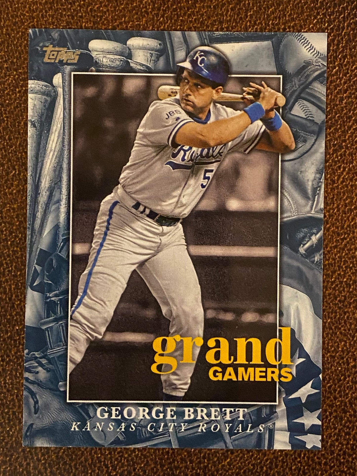 George Brett - 2024 Topps Series 1 - Grand Gamer's BLUE - Royals
