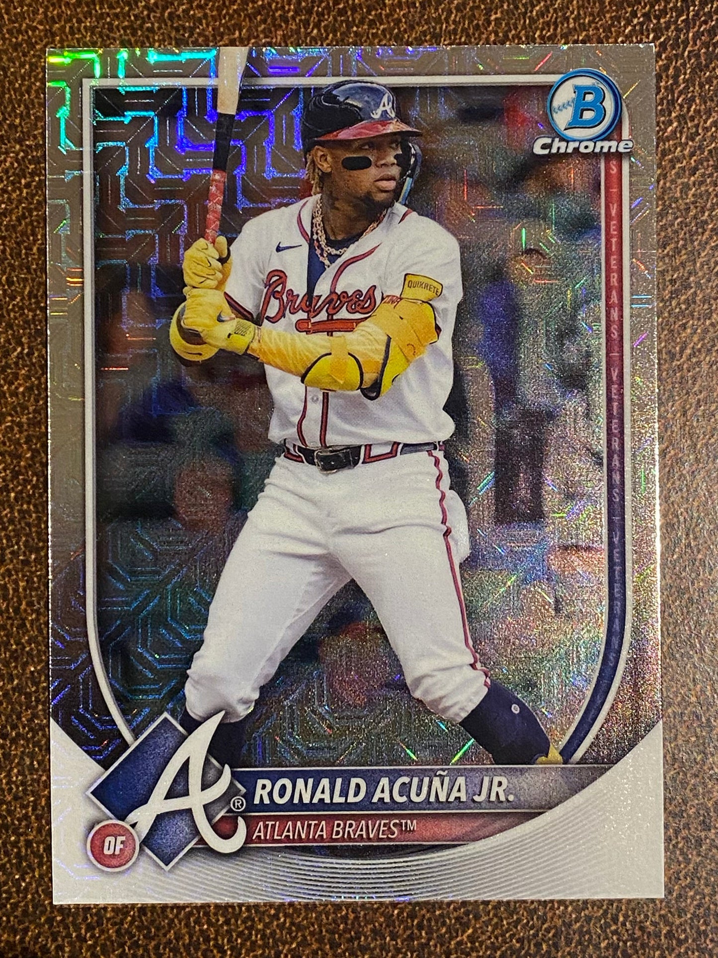 Ronald Acuna Jr - 2025 Bowman - Mojo Refractor - Braves
