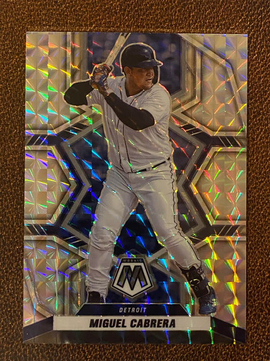 Miguel Cabrera - 2022 Mosaic - Mosaic Parallel - Tigers