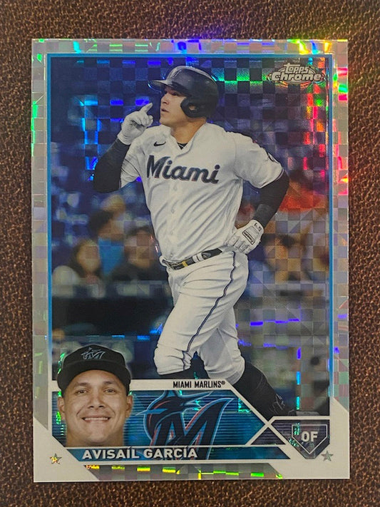 Avisaíl García - 2023 Topps Chrome - XFractors - Marlins