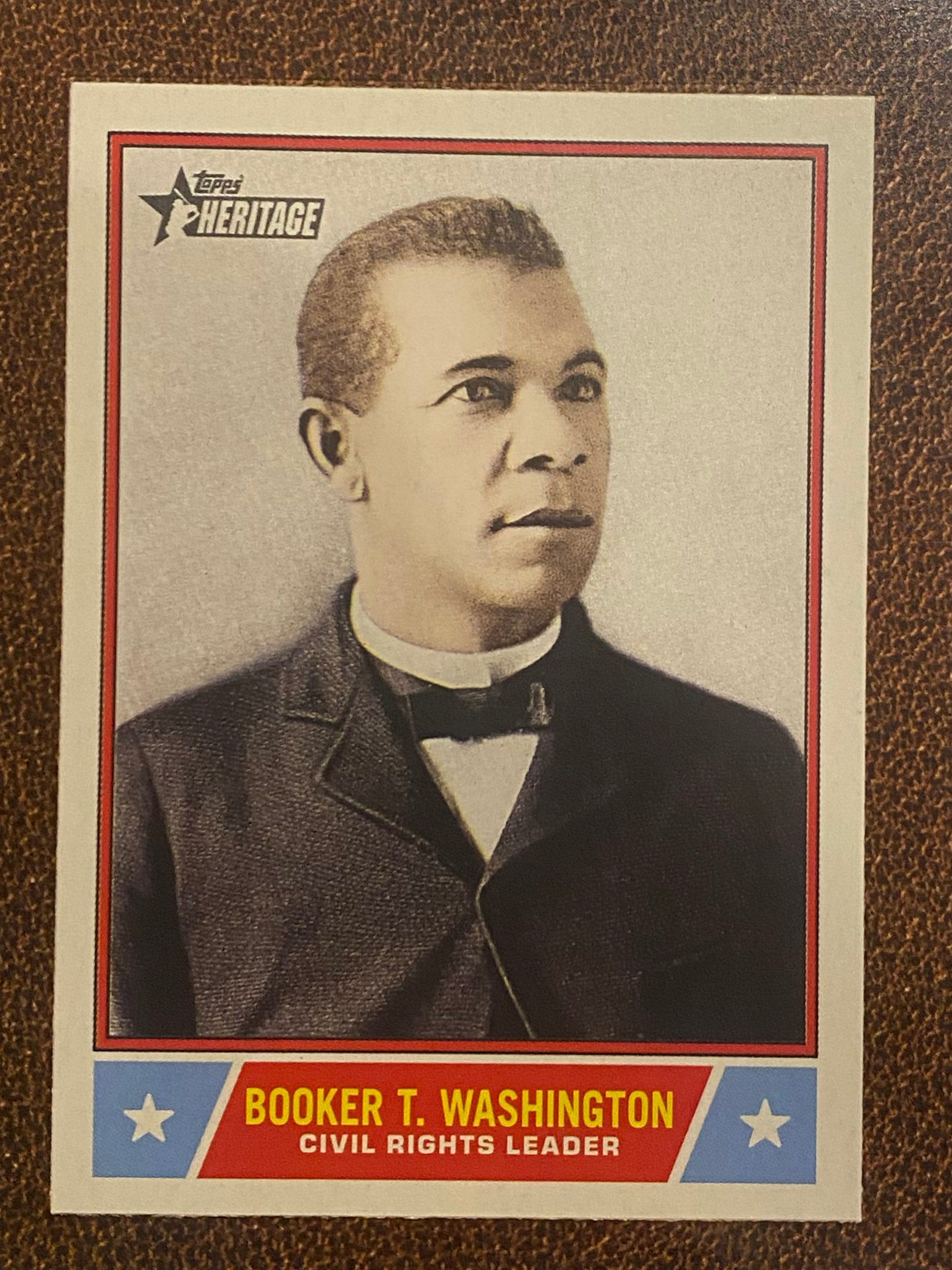 Booker T. Washington - 2025 Topps Heritage - Notable Americans (NS-31 ...