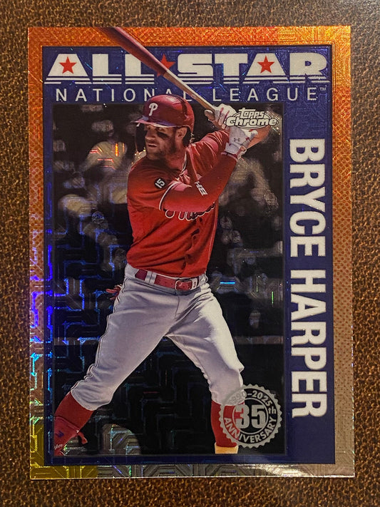 Bryce Harper - 2025 Topps Series 2 - 1990 All Star Mojo Refractor - Phillies