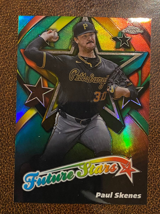 Paul Skenes - 2025 Topps Chrome - Future Stars - Pirates