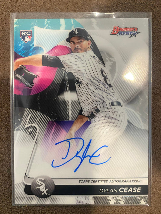 Dylan Cease - 202 Bowmans Best - Rookie AUTO - White Sox