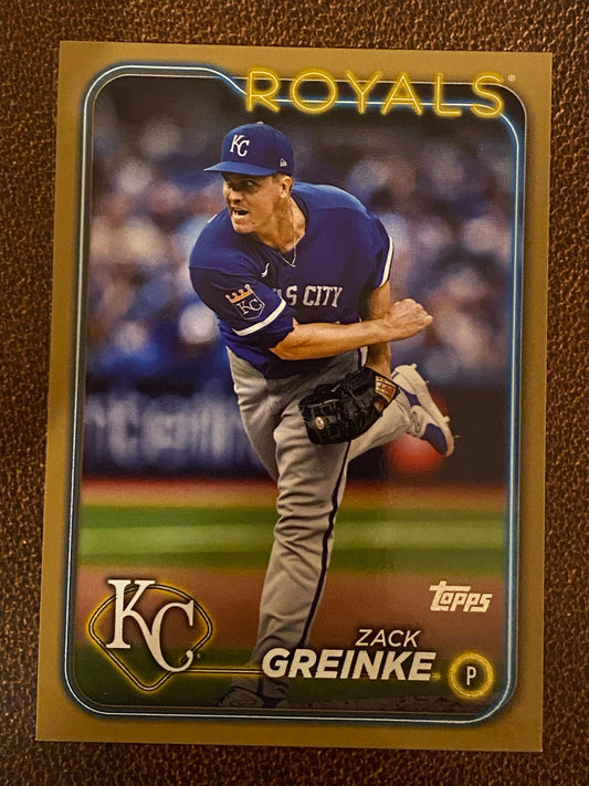 Zack Greinke - 2024 Topps Series 2 - Gold /2024 - Royals