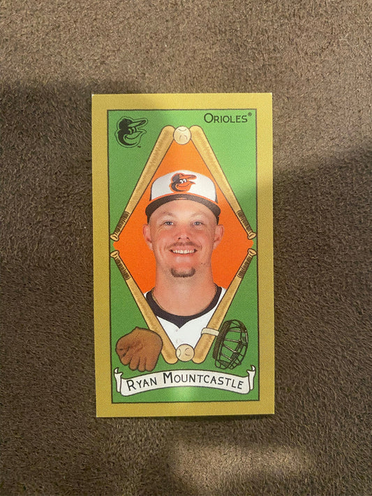 Ryan Mountcastle - 2025 Topps T205 Mini - Piedmont Back (**Corner Whiting**) - Orioles