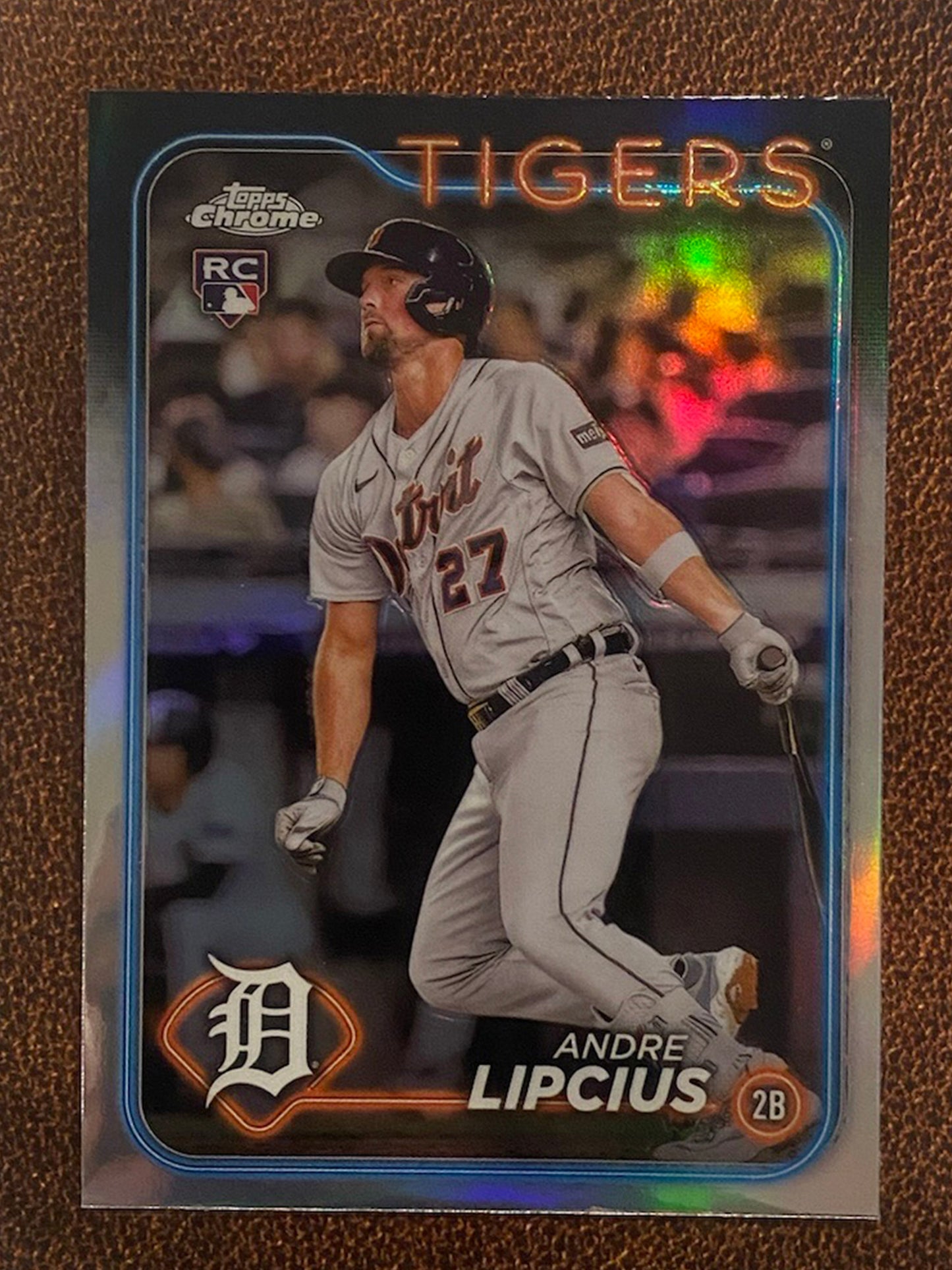 Andre Lipcius - 2024 Topps Chrome - Refractor - Tigers