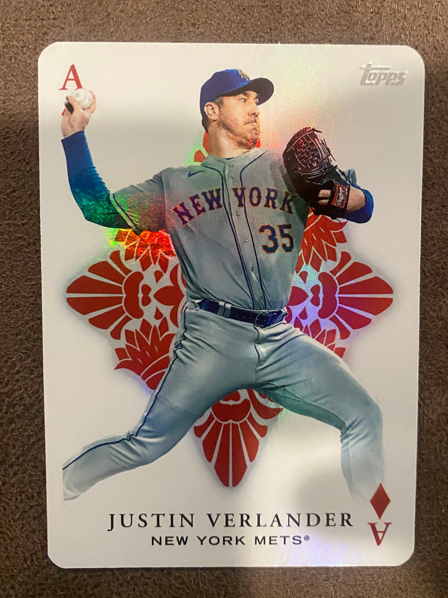 Justin Verlander - 2023 Topps Series 2 - All Aces Insert - Mets