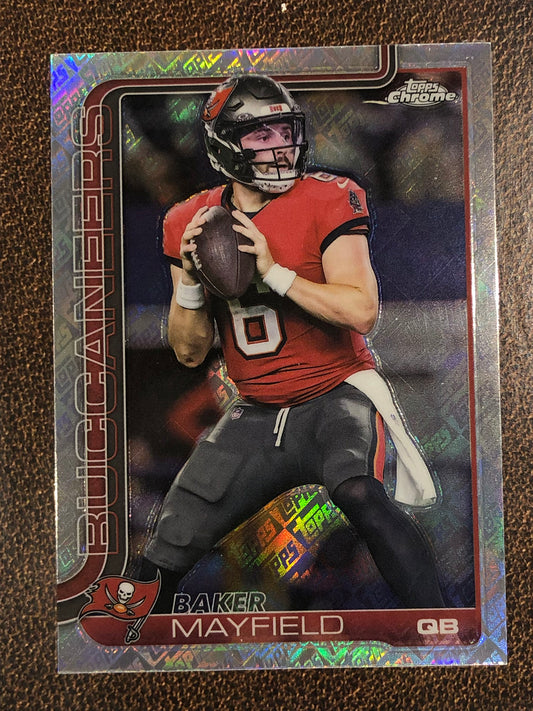 Baker Mayfield - 2025 Topps Chrome - Topps Foil - Buccaneers