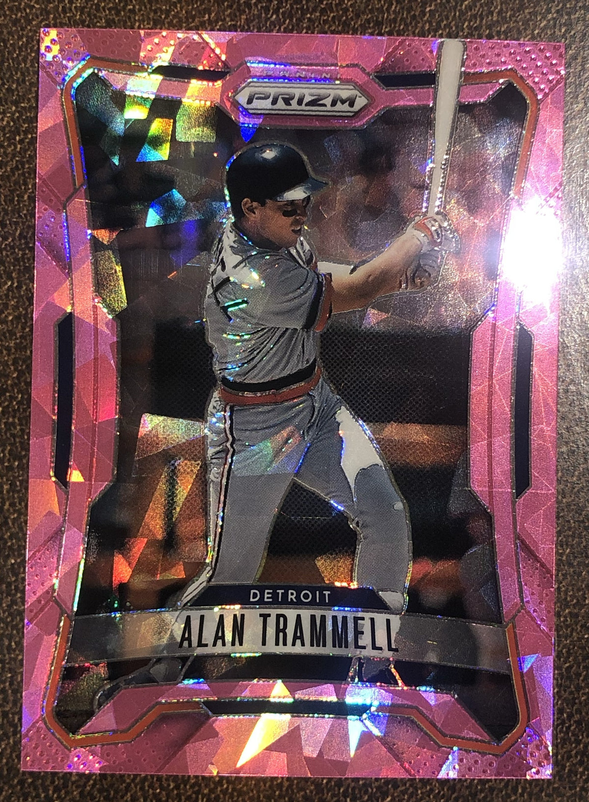 Alan Trammell - 2026 Panini Prizm - Pink Ice - Tigers