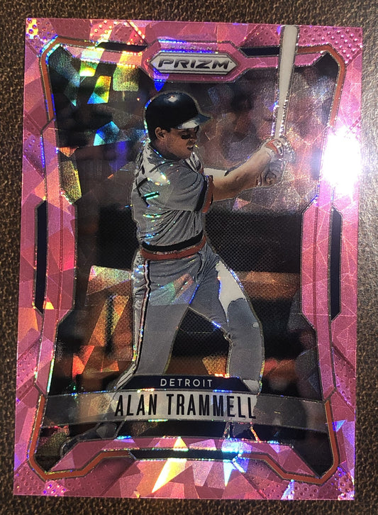 Alan Trammell - 2026 Panini Prizm - Pink Ice - Tigers