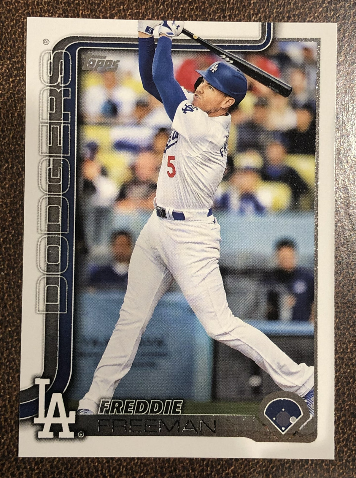 Freddie Freeman - 2025 Topps Series 1 - Base Card - Dodgers