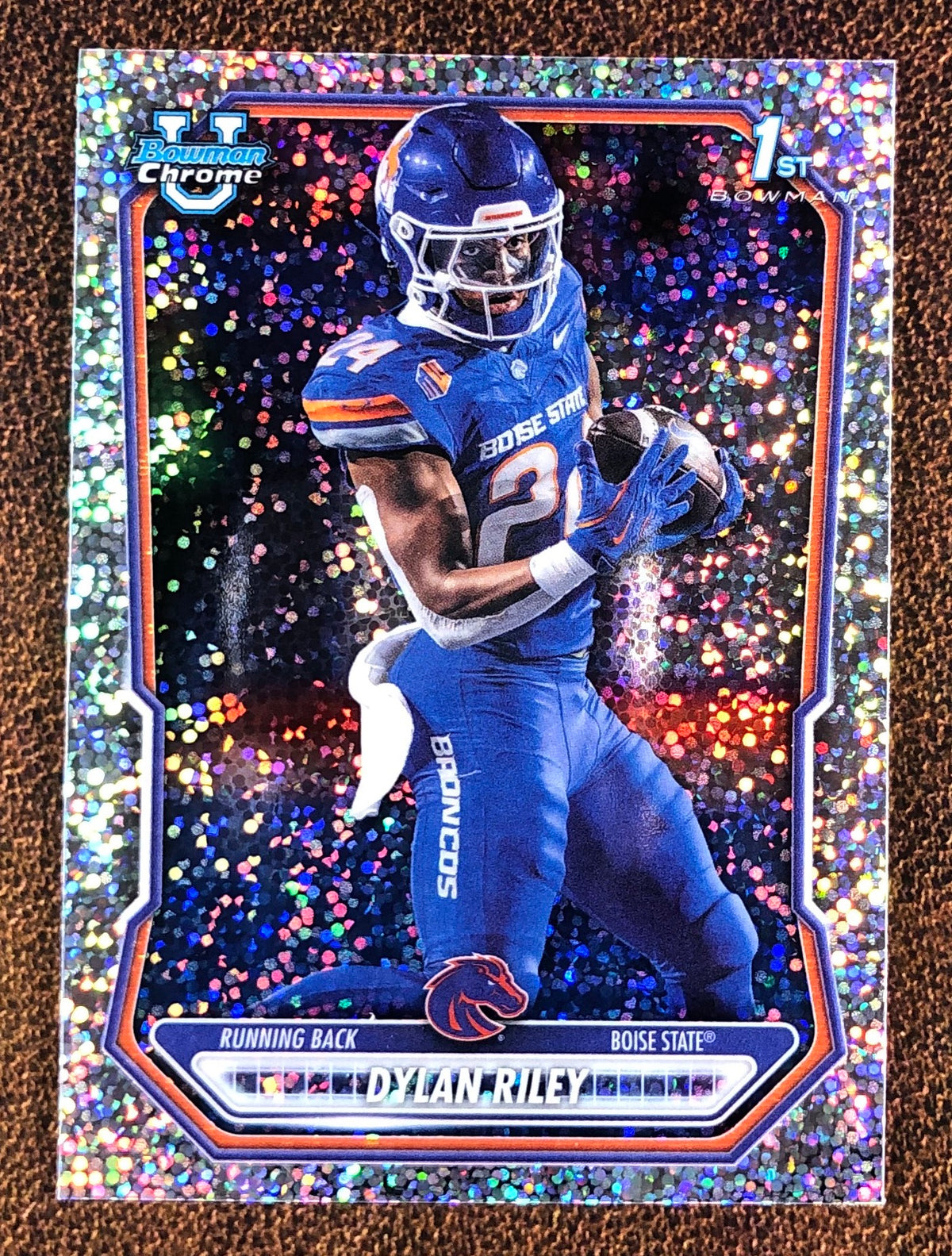 Dylan Riley - 2026 Bowman - Sparkle Parallel - Boise State